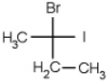 Which of the following molecules is chiral A)    B)    C)    D)    E)  none of the above