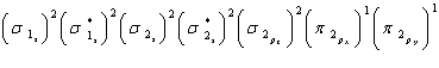 <strong>Oxygen is paramagnetic and has a bond order of two. Which of the following represents the ground electronic state for oxygen?</strong> A) B) C) D) A and C are equally probable E) None of the above