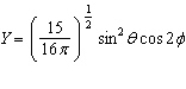 Of the following angular components for the wave functions of one-electron atoms, which one(s)  must correspond only to s type orbitals? A)     B)    C)    D)     E)  B and C F)  None of the above