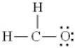 Which of the following is the best Lewis diagram for formaldehyde, CH<sub>2</sub>O? A)    B)    C)    D)    E)   