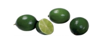 Identify the fruit.   A)  lemons B)  kumquats C)  limes D)  litchis