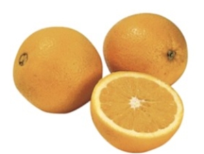 Identify the fruit.   A)  nectarines B)  oranges C)  blood oranges D)  tangerines