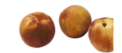 Identify the fruit.   A)  papaya B)  passion fruit C)  peaches D)  pears