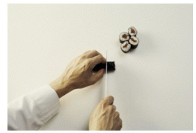 The Japanese term for the preparation of fish shown is called maki.   