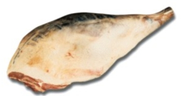 Identify the fabricated cuts of lamb. Choose the correct name for this fabricated cut of meat.   A)  lamb loin roast B)  lamb, square-cut shoulder, whole C)  lamb, boneless shoulder, rolled and tied D)  lamb foreshank E)  lamb, whole leg