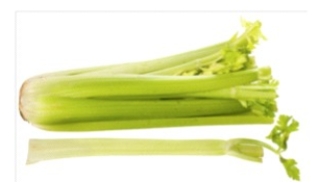 Identify the vegetable shown in the picture.   A)  Celery B)  Scallions C)  Bok choy D)  Fennel