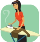 Los quehaceres. Write the name of the chore depicted in each drawing. 1.   2.   3.   4.  <div style=padding-top: 35px> 