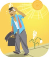 Write a complete sentence in Spanish to describe the weather in each picture. 1.   2.   3.   4.   5.  <div style=padding-top: 35px> 