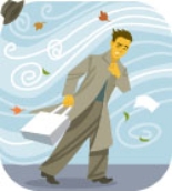 Write a complete sentence in Spanish to describe the weather in each picture. 1. 2. 3. 4. 5.