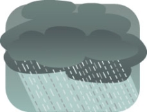 Write a complete sentence in Spanish to describe the weather illustrated in each picture. 1.   2.   3.   4.   5.  <div style=padding-top: 35px> 