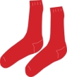La ropa. Write the name of each article of clothing in the drawings. Include the appropriate form of indefinite article with each item.  1.   2.   3.   4.   5.   6.  
