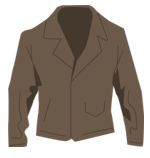 La ropa. Write the name of each article of clothing in the drawings. Include the appropriate form of indefinite article with each item.  1.   2.   3.   4.   5.   6.  