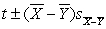 <strong>The rule for constructing a confidence interval of the difference between two means is</strong> A) B) C) D)