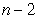 To test the hypothesis that     we need to remember that the number of degrees of freedom is A)  n B)    C)    D)   