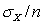 The correct formula for the standard error of the mean is A)    B)    C)    D)   