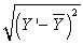 <strong>The regression line for predicting Y from X is drawn so that which of the following is minimized?</strong> A) B) C) D)