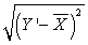 <strong>The regression line for predicting Y from X is drawn so that which of the following is minimized?</strong> A) B) C) D)