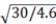 A prison has 140 prisoners. The mean number of prior convictions for this population is 4.6. If we drew a random sample of size 30, what would we calculate as the mean of the sampling distribution? A)    B)    C)    D)  4.6