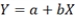 For the least-squares regression equation   , what does      indicate? A)  The line's intercept is multiplied by the value of X. B)  The conditional distribution of X is multiplied by the line's intercept. C)  The score on the dependent variable is multiplied by the regression line slope. D)  The slope of the regression line is multiplied by the value of X.