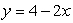<strong>What is the graph of the line .</strong> A) B) C) D)