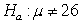 <strong>Use the following A set of hypotheses, some information from one or more samples, and a standard error from a randomization distribution are provided. Find the value of the standardized z-test statistic. -Test versus when the sample has n = 75, = 25.5, s = 5.4, and SE = 0.6.</strong> A) -1.5 B) 0.278 C) 2.5 D) -0.833