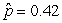 Use the following  Consider testing the hypotheses H<sub>o</sub>: p = 0.4 versus H<sub>a</sub>: p > 0.4. Four possible sample statistics, along with four possible p-values, are given. Match the statistics to their p-values. -________ p-value = 0.72 A)    B)    C)    D)   
