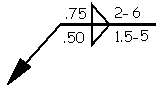 What is the length of the fillet weld on the arrow-side of the symbol?______