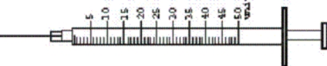 Directions: Refer to the diagram of the syringes provided to answer the following questions. The nurse needs to administer 31 units of Humulin Regular U-100.Indicate the correct syringe the nurse should choose to accurately withdraw the dosage.Shade in the dosage on the syringe. a.    b.  