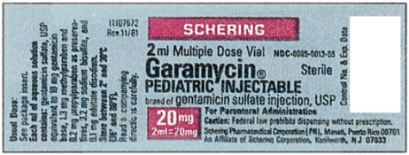 Directions: Calculate the following children's dosages. Order: Garamycin 15 mg IV q8h Available: How many milliliters will you administer? _____ mL