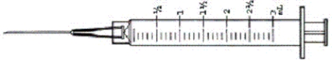 Directions: Calculate the dosages, use labels where provided, and shade in the dosages on the syringe where provided. Round answers to the nearest tenth unless otherwise indicated. Order: Meperidine (Demerol) 65 mg and promethazine 25 mg IM q4h p.r.n. for pain Available:      a. How many milliliters of meperidine will you administer? _____ mL b. How many milliliters of promethazine will you administer? _____ mL c. What is the total number of milliliters you will draw up in the syringe? _____ mL d. Shade in the dosage on the syringe.   