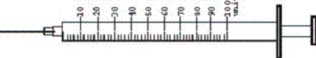 Directions: Calculate the dosage and shade in the dosage on the syringe where provided. Order: Regular Humulin Insulin U-100 12 units subcut stat Available: a. What will you administer using this syringe? _____ Shade in the appropriate dosage on the syringe. b. What will you administer using this syringe? _____ Shade in the appropriate dosage on the syringe.