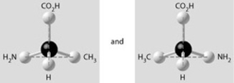 <strong>Which of the pairs of molecular structures shown depict enantiomers (enantiomeric forms) of the same molecule?</strong> A) B) C) D)