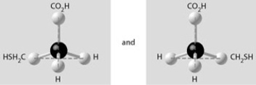 <strong>Which of the pairs of molecular structures shown depict enantiomers (enantiomeric forms) of the same molecule?</strong> A) B) C) D)