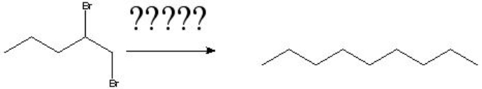 What is the correct order of reagents needed for the following reaction?   A)  1)  3 eq. NaNH<sub>2</sub> 2)  Butyl Chloride 3)  H<sub>2</sub>/Lindlar's Catalyst B)  1)  3 eq. NaNH<sub>2</sub> 2)  Butyl Chloride 3)  Li in NH<sub>3</sub> 4)  NH<sub>4</sub>Cl C)  1)  3 eq. NaNH<sub>2</sub> 2)  Butyl Chloride 3)  H<sub>2</sub>/Pt D)  1)  3 eq. NaNH<sub>2</sub> 2)  Propyl Chloride 3)  Li in NH<sub>3</sub> 4)  NH<sub>4</sub>Cl