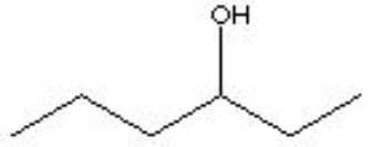 What is the correct IUPAC name for the following structure?   A)  hexan-4-ol B)  hexanol C)  hexan-3-ol D)  4-hexanol