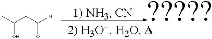 What is the product of the following reaction?   A)  Cysteine B)  Serine C)  Tyrosine D)  Threonine