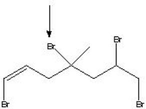 <strong>Is the indicated functional group primary, secondary or tertiary?  </strong> A) primary B) secondary C) tertiary <div style=padding-top: 35px> 