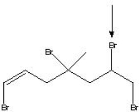 <strong>Is the indicated functional group primary, secondary or tertiary?  </strong> A) primary B) secondary C) tertiary <div style=padding-top: 35px> 