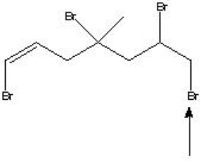 <strong>Is the indicated functional group primary, secondary or tertiary?  </strong> A) primary B) secondary C) tertiary <div style=padding-top: 35px> 