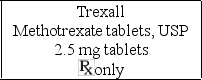 The nurse is caring for a patient who takes 6 tablets of methotrexate once every week on Fridays. How many mg of methotrexate does the patient take per dose?   A)  10 mg B)  15 mg C)  20 mg D)  25 mg