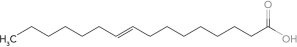 <strong>Identify the polyunsaturated fatty acid.</strong> A) B) C) D)
