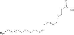 <strong>Identify the \omega -3 fatty acid.</strong> A) B) C) D)