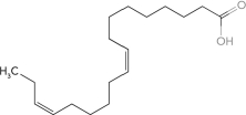 <strong>Identify the \omega -6 fatty acid. </strong> A) B) C) D)