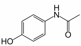 The structure of Tylenol is given below:   Estimate the C-N-H bond angle. A)  ~ 109<sup>o</sup> B)  ~ 120<sup>o</sup> C)  > 109<sup>o</sup> D)  > 120<sup>o</sup> E)  ~ 90<sup>o</sup>
