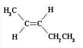 Name the following compound.   A)  cis-2-pentene B)  trans-1-methyl-1-butene C)  Ethylmethylethene D)  trans-1-ethyl-1-propene E)  trans-2-pentene
