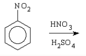 What major product(s)  is (are) Obtained from the following reaction?   A)  1,4-dinitrobenzene B)  1,2-, 1,3-, and 1,4-dinitrobenzene C)  1,3-dinitrobenzene D)  1,2-dinitrobenzene and 1,4-dinitrobenzene E)  1,2-dinitrobenzene