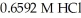 What is the concentration (M) of 39.88 mL of an unknown NaOH solution if it required   of   to neutralize? A) 0.7617 B) 2788 C) 1211 D) 1.313 E) 1.211