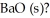 The value of ΔH° for the reaction below is -1107 kJ: 2Ba (s) + O<sub>2</sub> (g) → 2BaO (s)  How many kJ of heat are released when 5.75 g of Ba (s) reacts completely with oxygen to form   A) 96.3 kJ B) 26.3 kJ C) 46.4 kJ D) 23.2 kJ E) 193 kJ