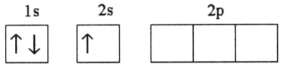 Which electron orbital diagram represents a violation of the Aufbau principle? A)    B)    C)    D)    E)   