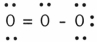 In the resonance form of ozone shown below,the formal charge on the central oxygen atom is ________.   A) 0 B) +1 C) -1 D) +2 E) -2